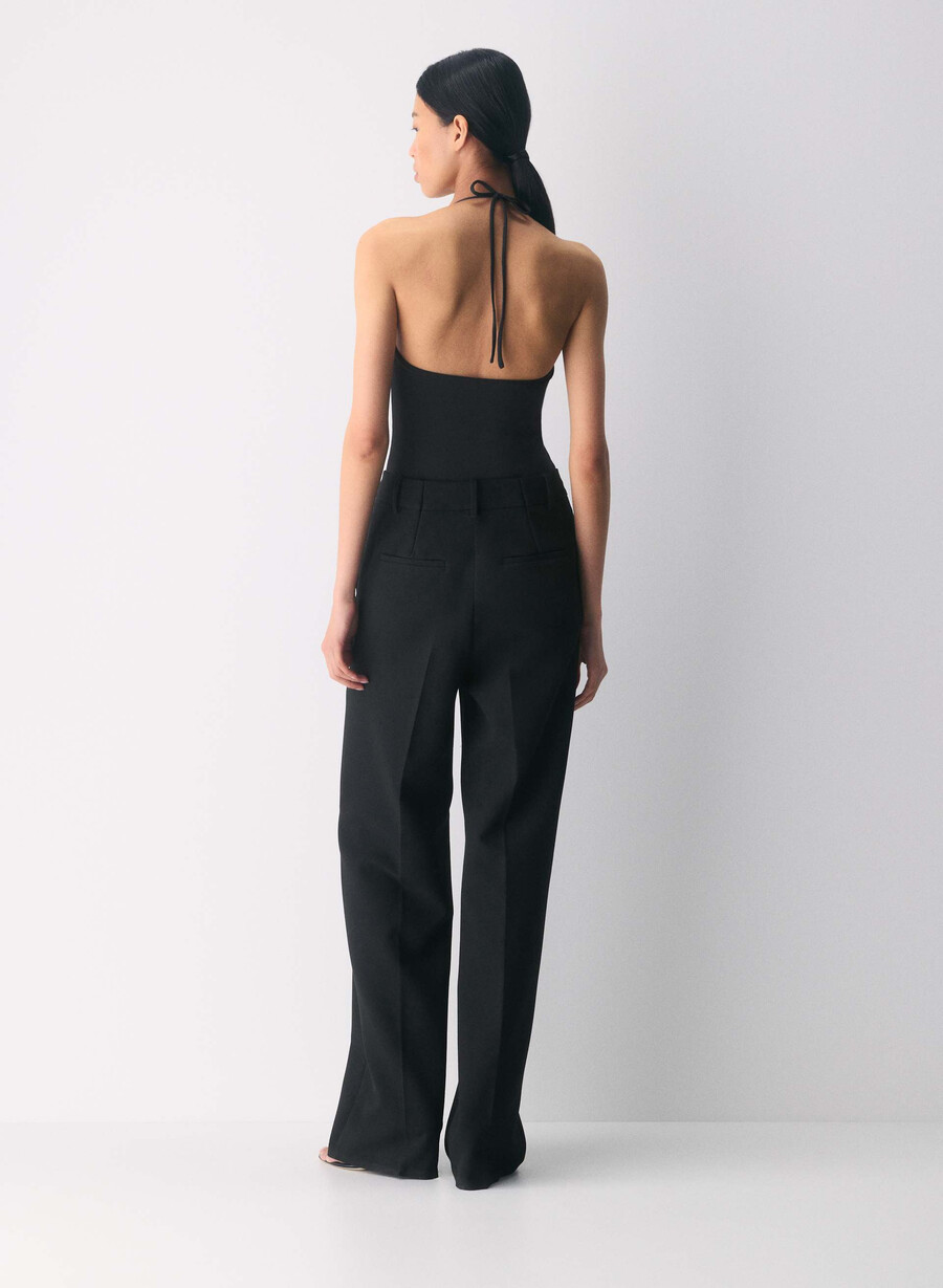 top con scollo allamericana original contour grace nero