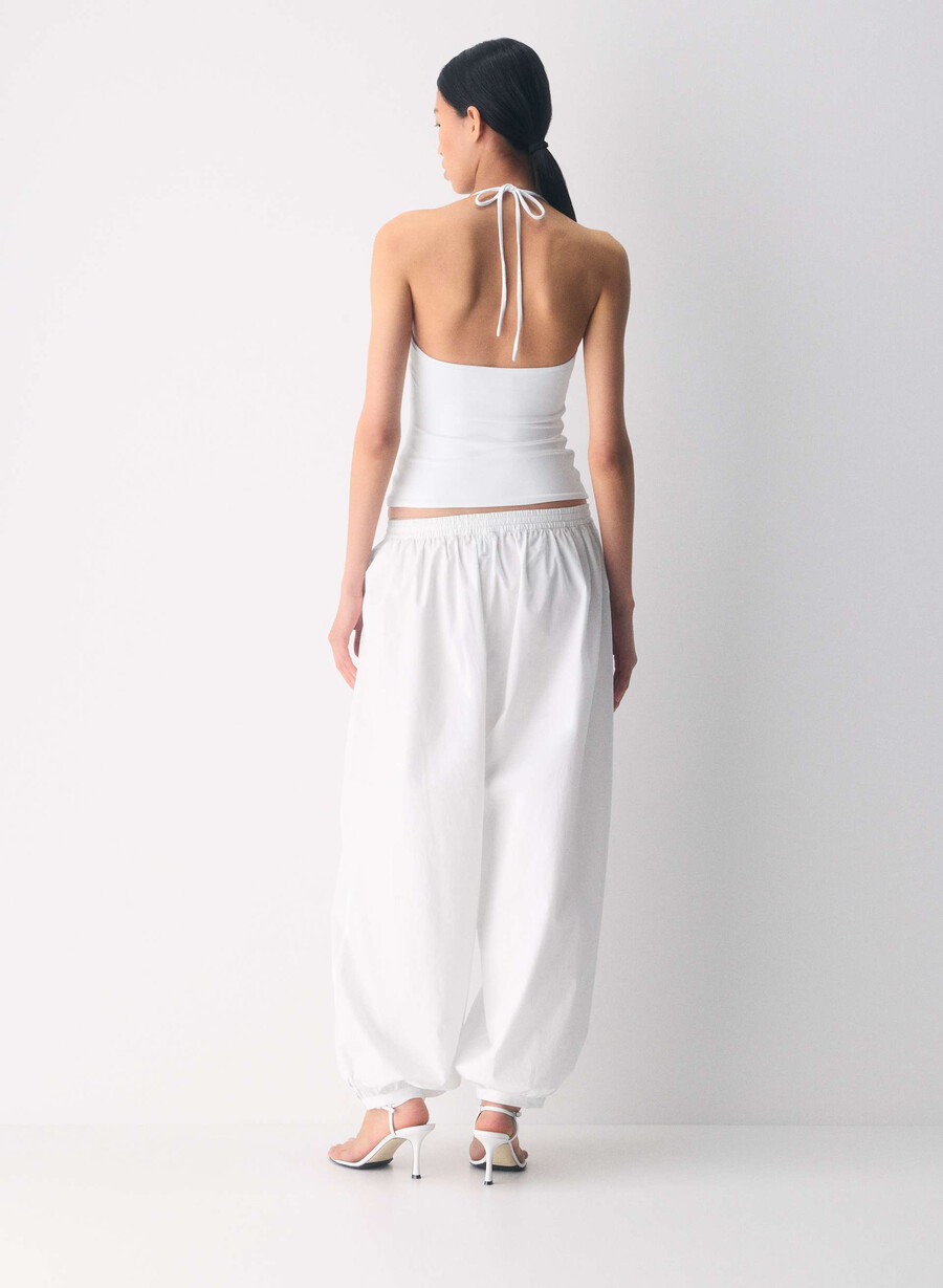 top con scollo allamericana originale contour grace bianco brillante