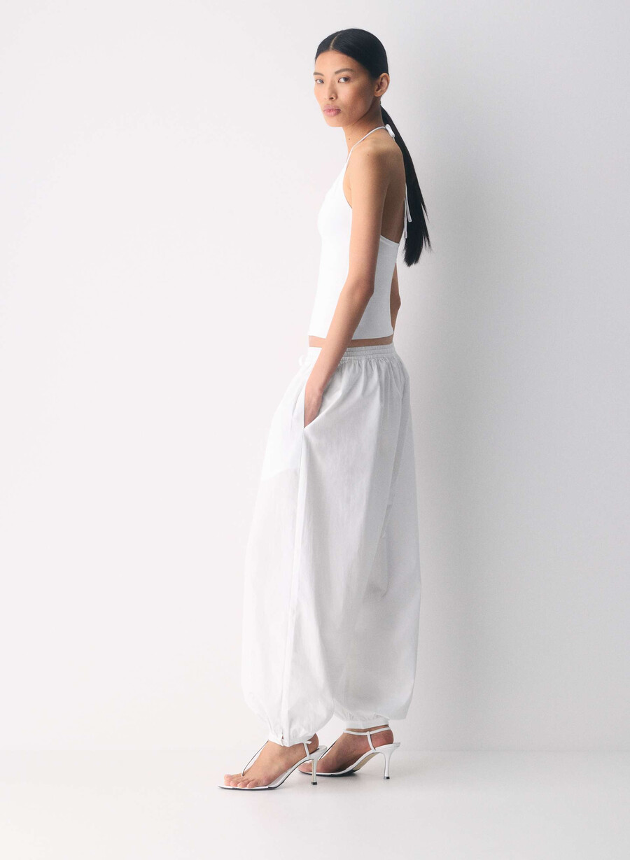 top con scollo allamericana originale contour grace bianco brillante