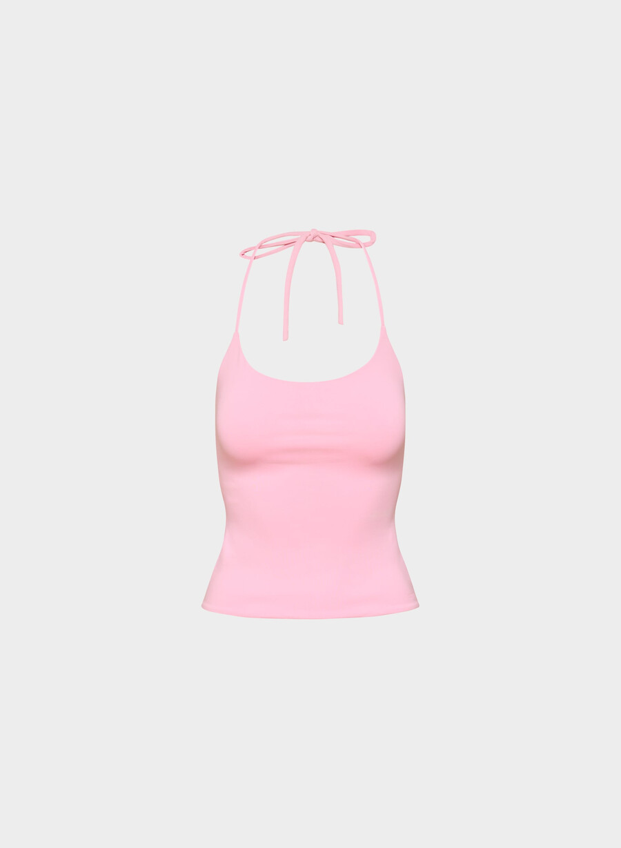 top con scollo allamericana originale contour grace jellybean pink