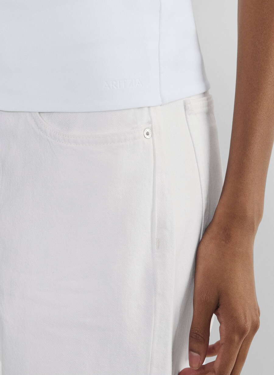 top a tubo ipnotico original contour bianco brillante