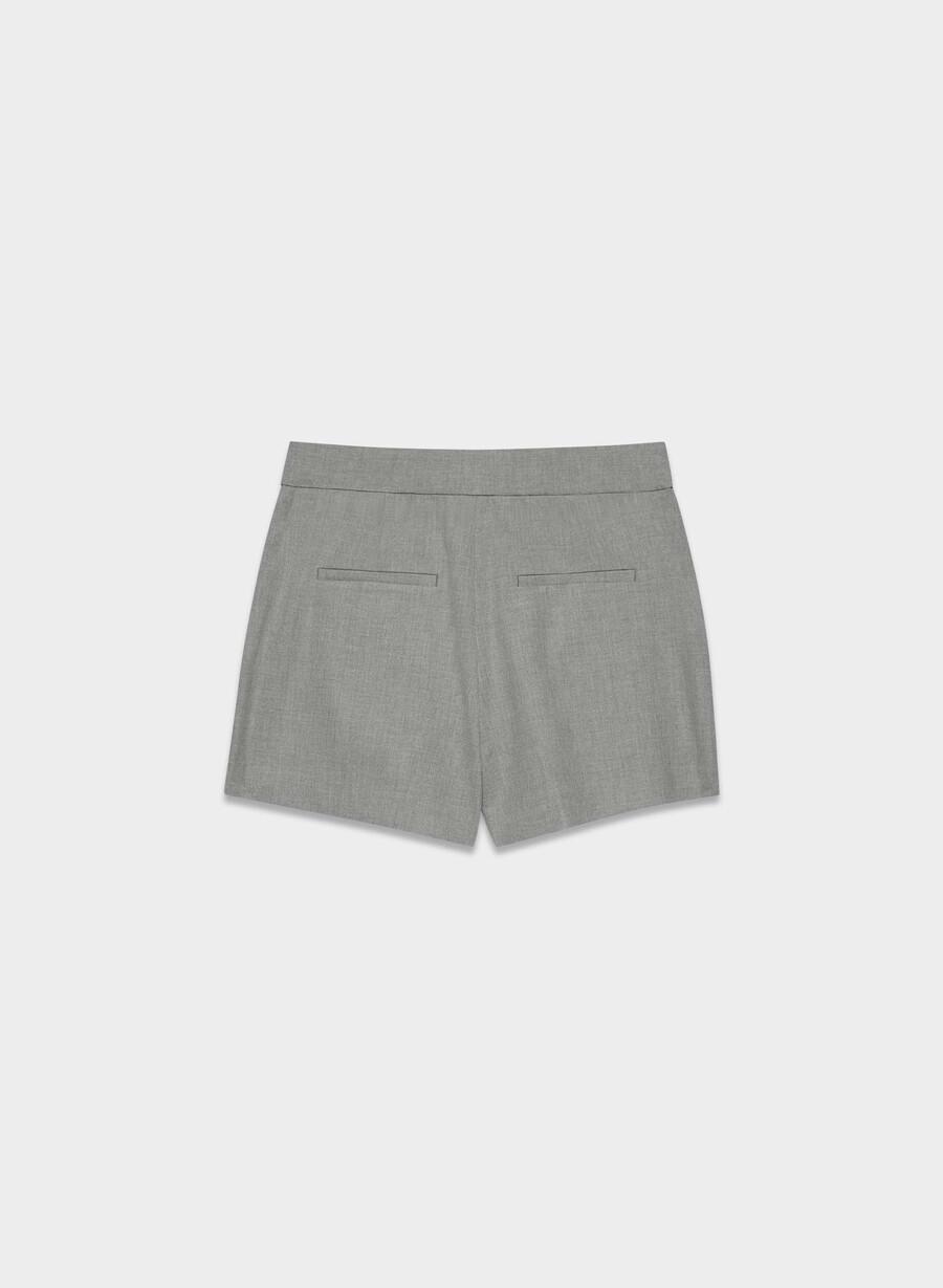 the limitless short mini - ressential light grigio scuro melange