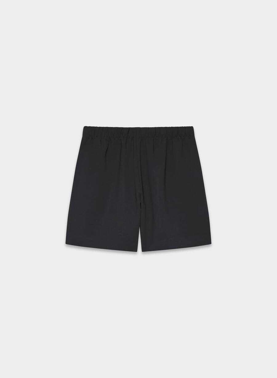 the lodge short mid-thigh - crepette nero