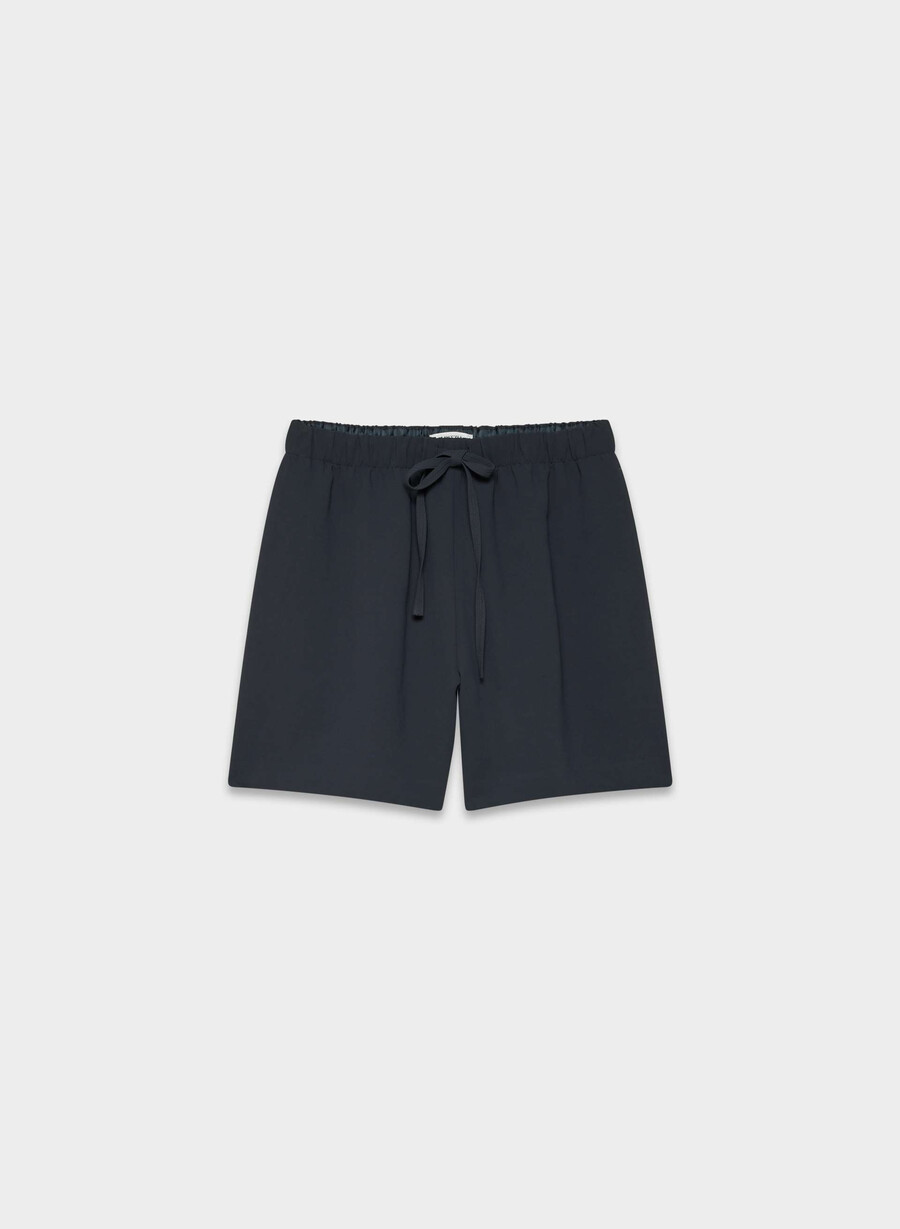 the lodge short mid-thigh - crepette dark navy