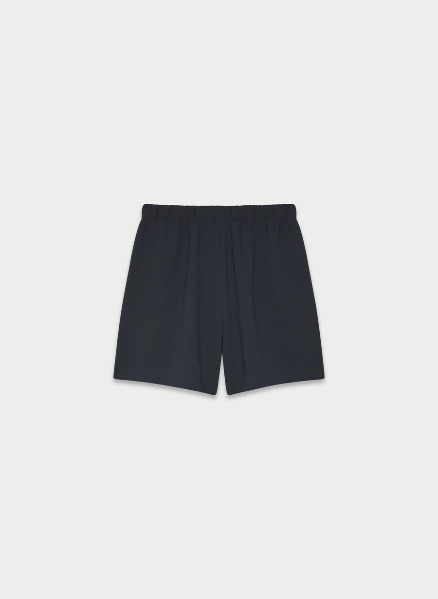 the lodge short mid-thigh - crepette dark navy