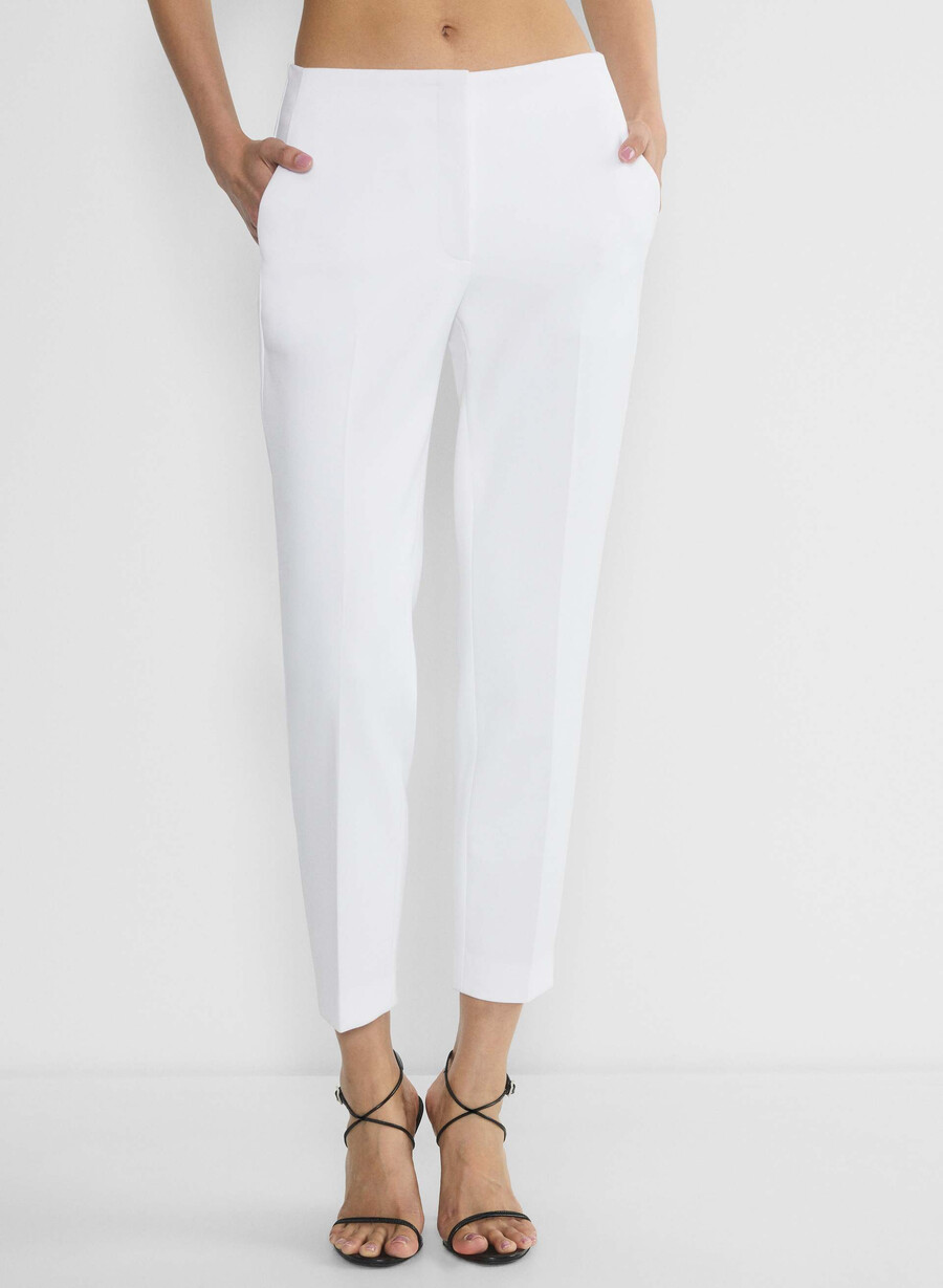 markova pant - ressential white
