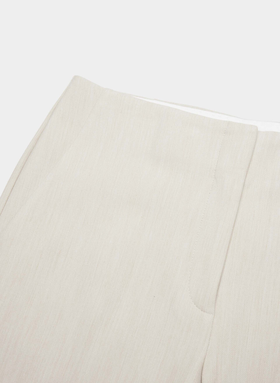 pantaloni markova - ressential heather matte pearl