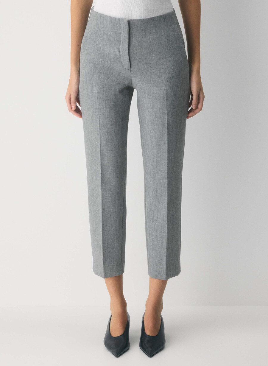 pantaloni markova - ressential heather dark grey