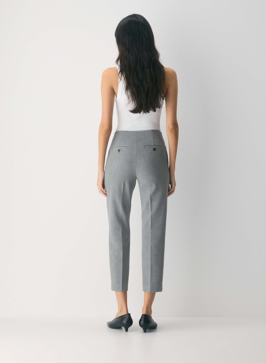 pantaloni markova - ressential heather dark grey