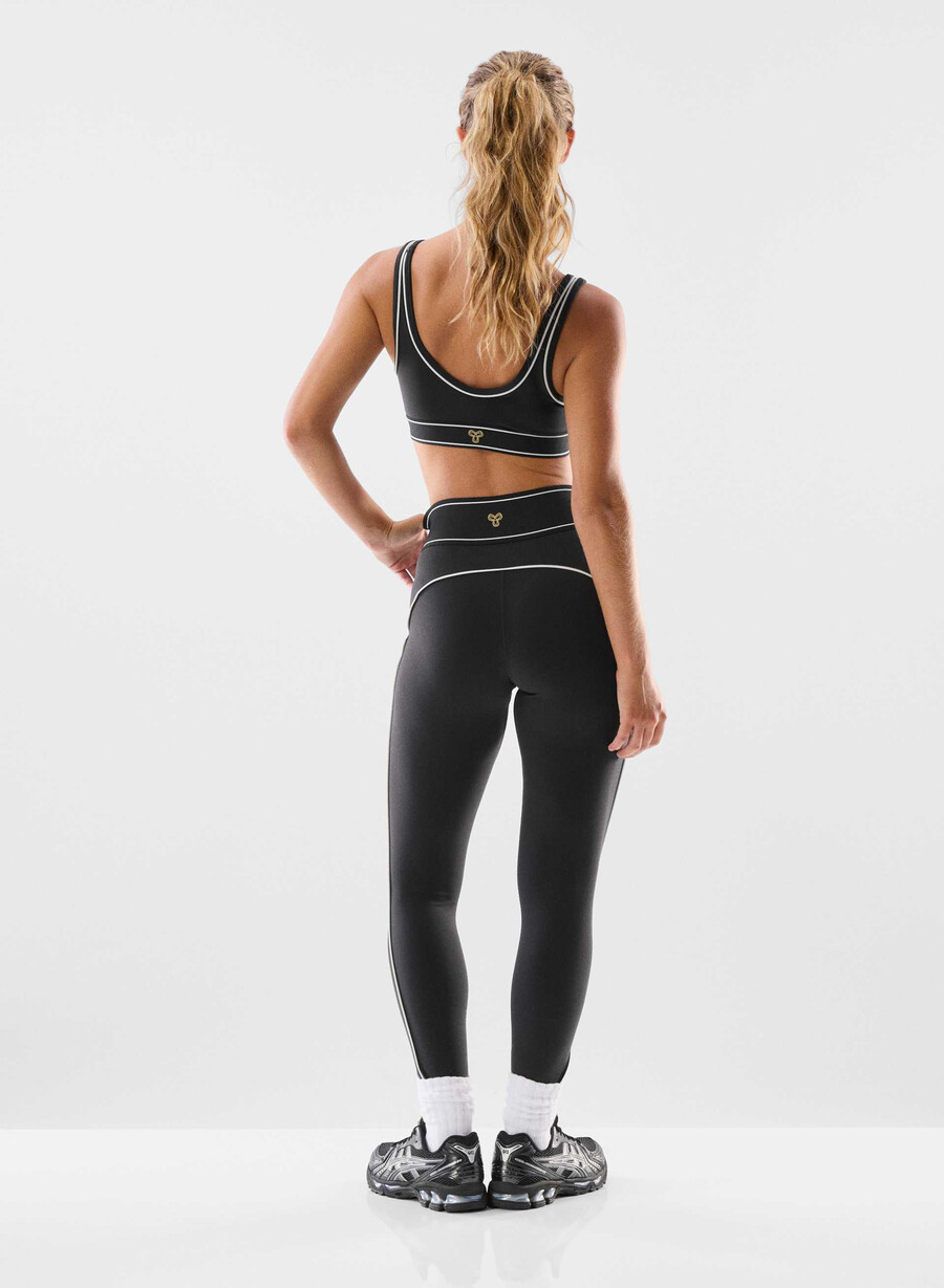 reggiseno sportivo life tiebreak nerobianco