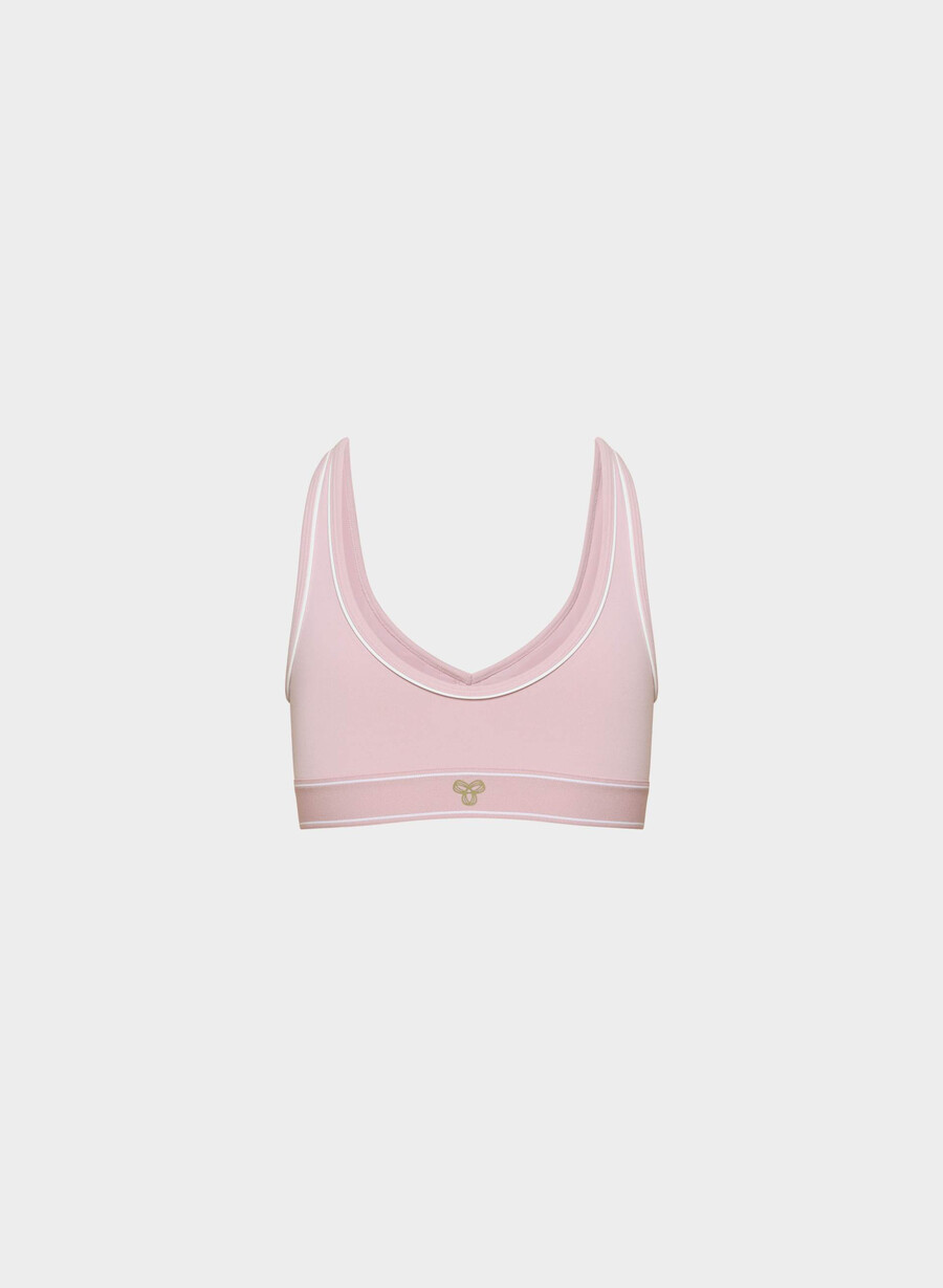 reggiseno sportivo life tiebreak rosa cipriabianco