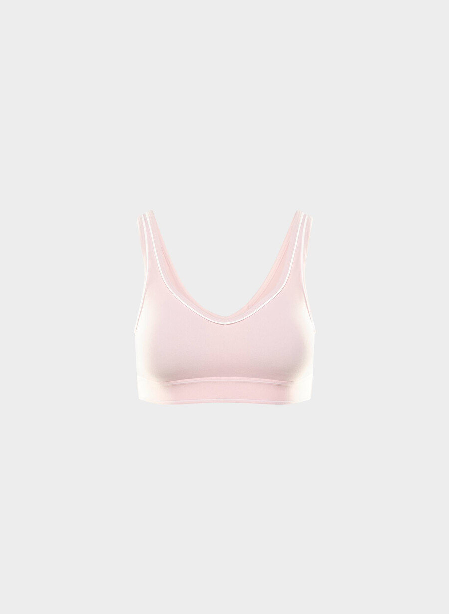 reggiseno sportivo life tiebreak villa rosa bianco