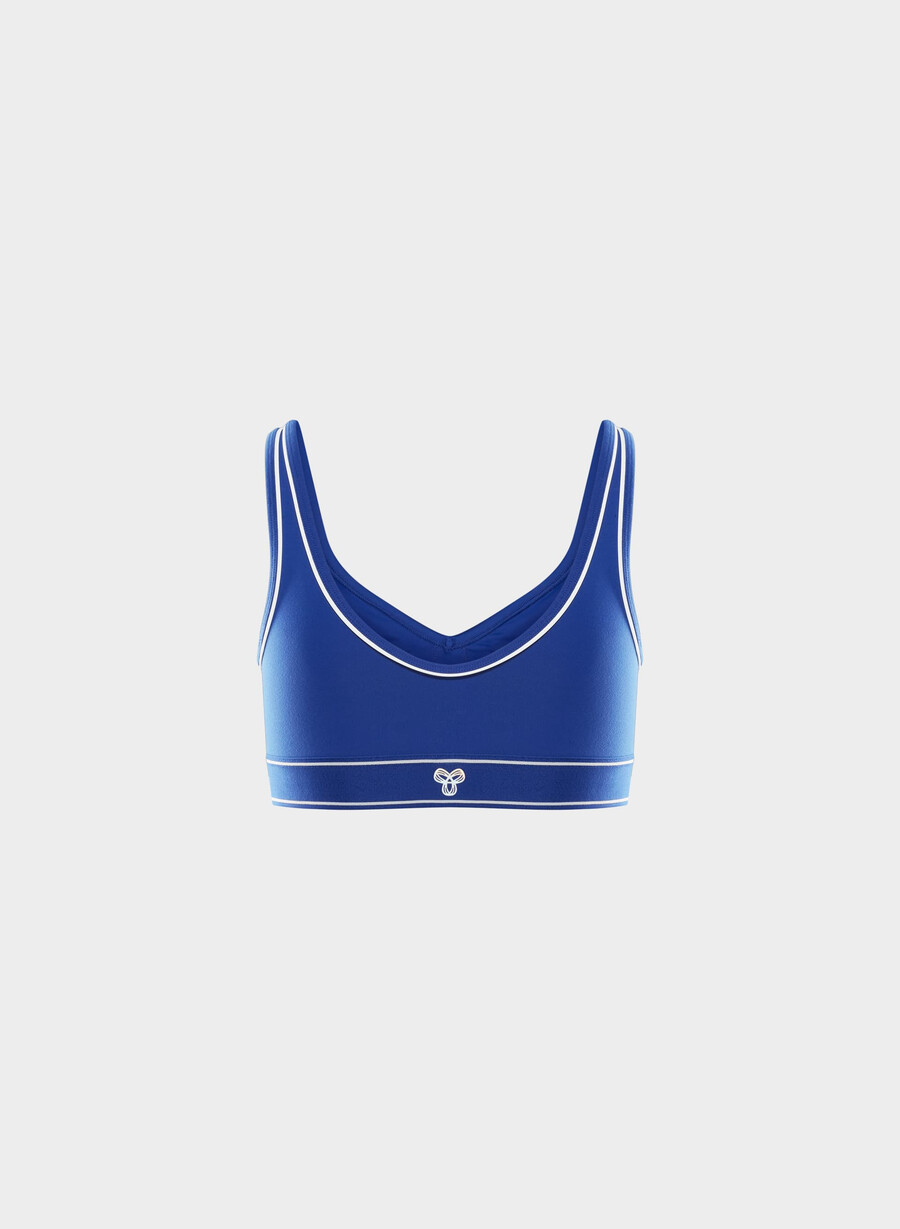 reggiseno sportivo life tiebreak blauerbianco