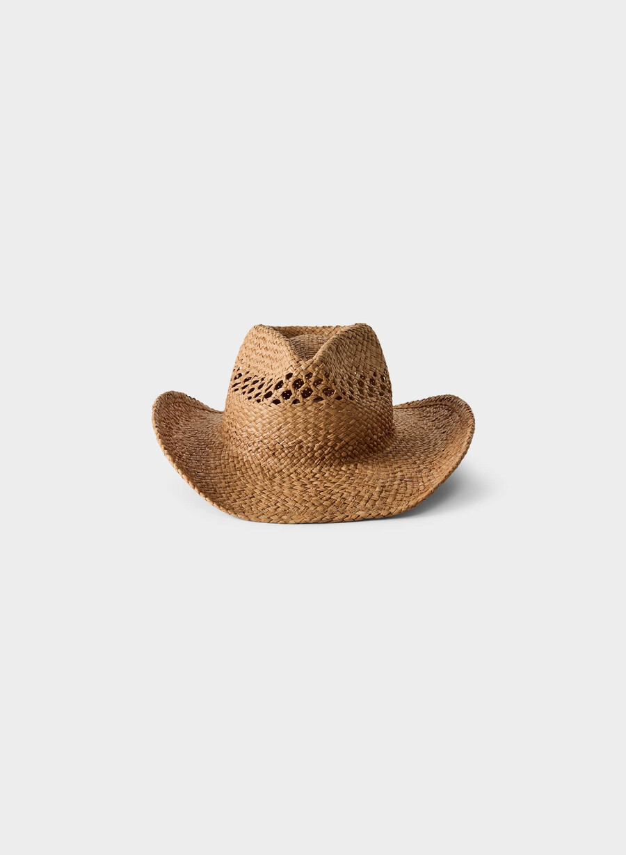 cappello in rafia bask donna