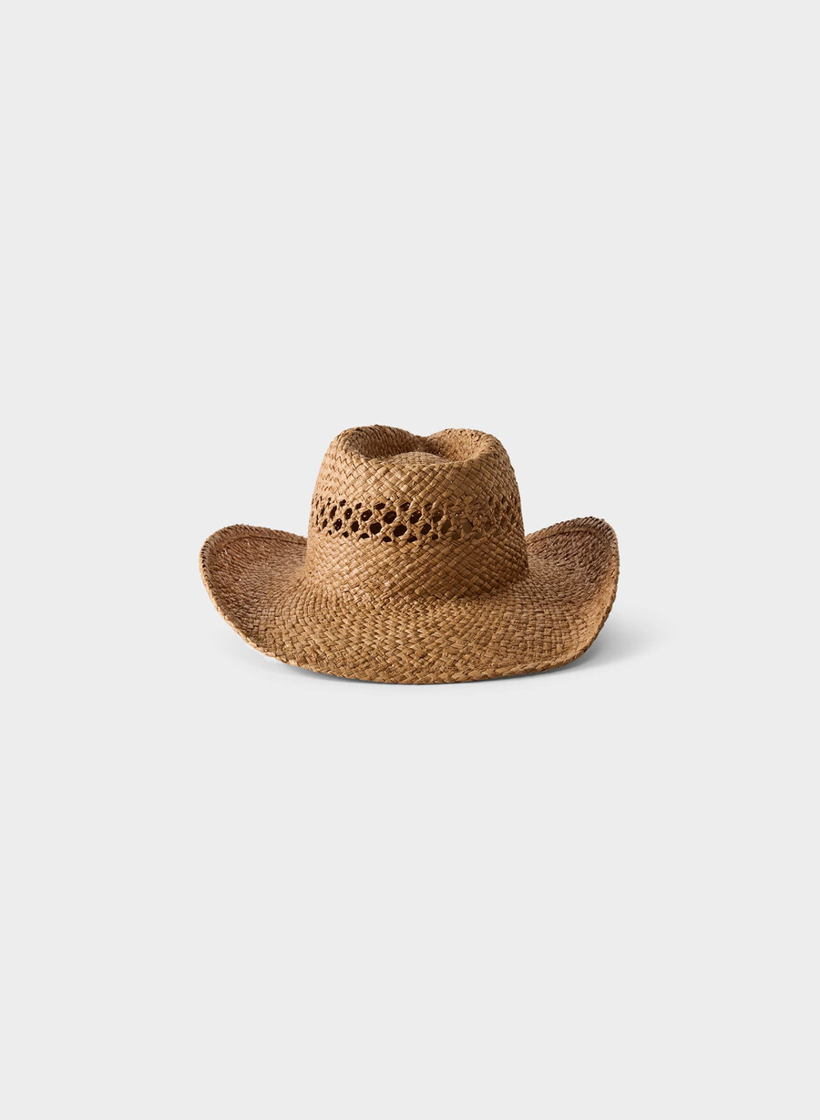 cappello in rafia bask donna