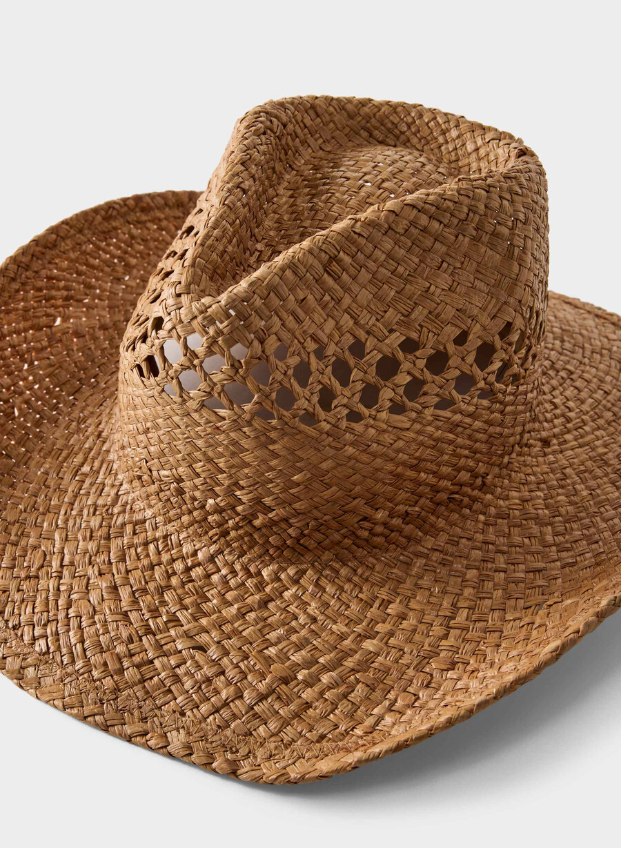 cappello in rafia bask donna