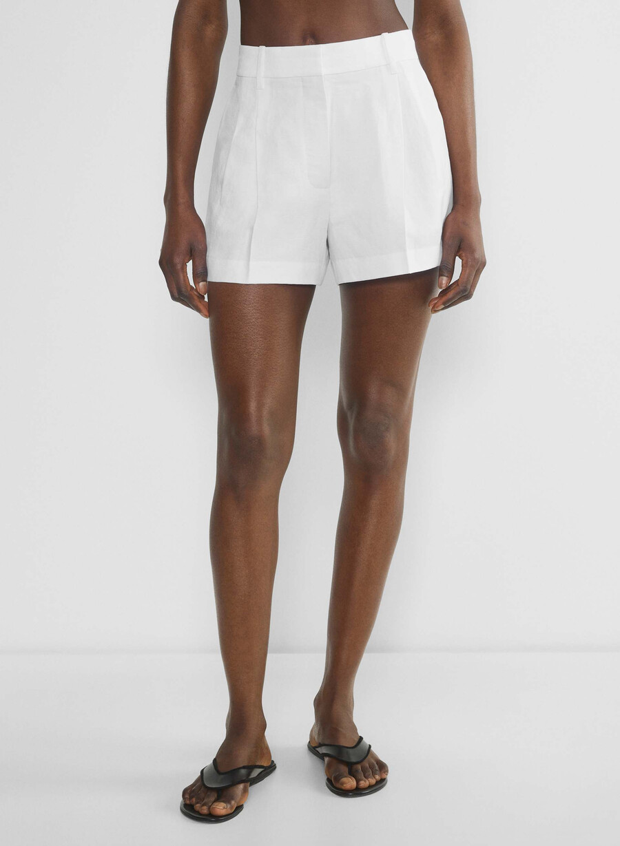 the effortless short curve-fit mini - cruiselinen bianco
