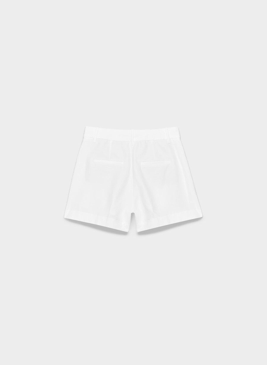 the effortless short curve-fit mini - cruiselinen bianco