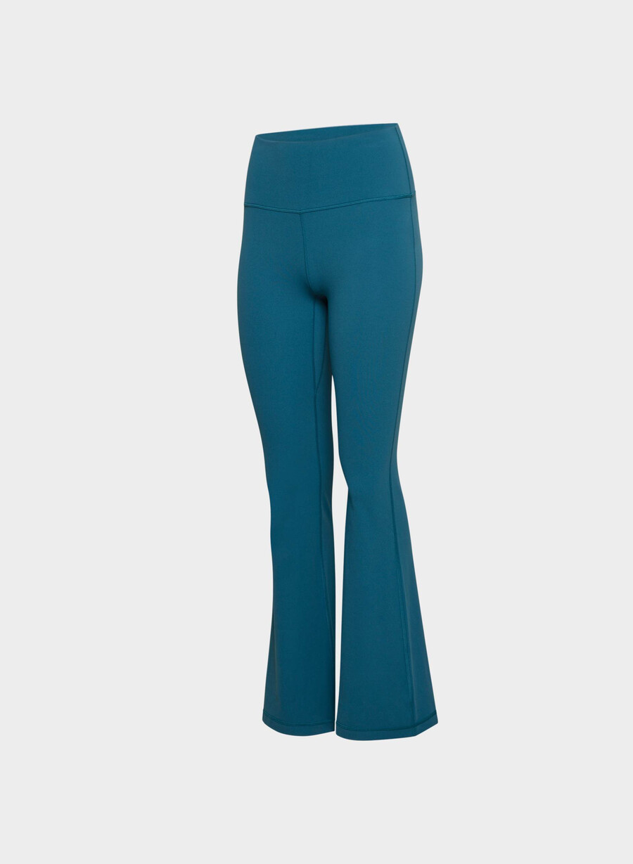 leggings butter cheeky hi-rise flare 30 blu notturno