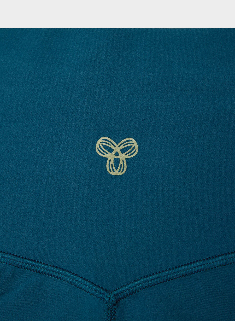 leggings butter cheeky hi-rise flare 30 blu notturno