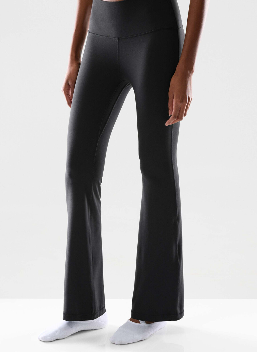 leggings butter cheeky hi-rise flare 30 blu notturno