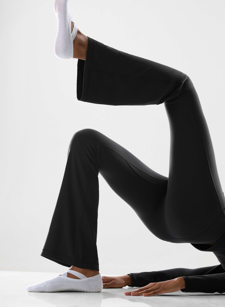 leggings butter cheeky hi-rise flare 30 dark olive