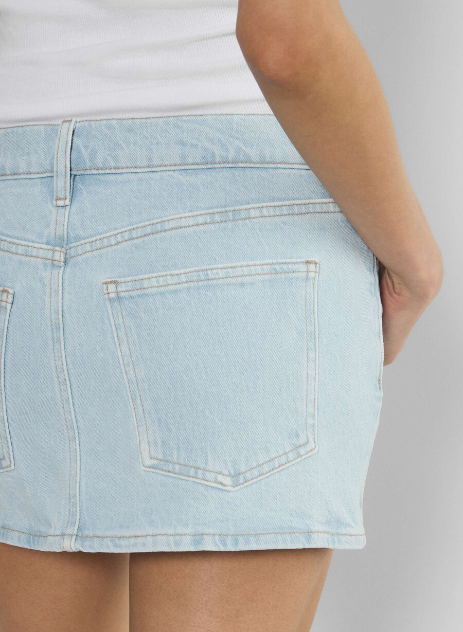 gonna in micro denim alba denim forum no-stress beach blue