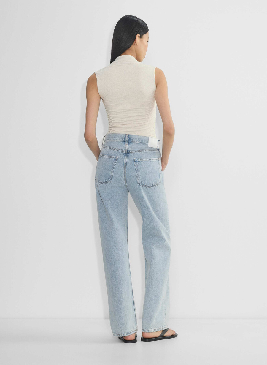 top casual contour flourish heather chiaro avena