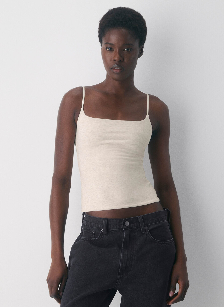 canotta casual contour presence heather light oatmea