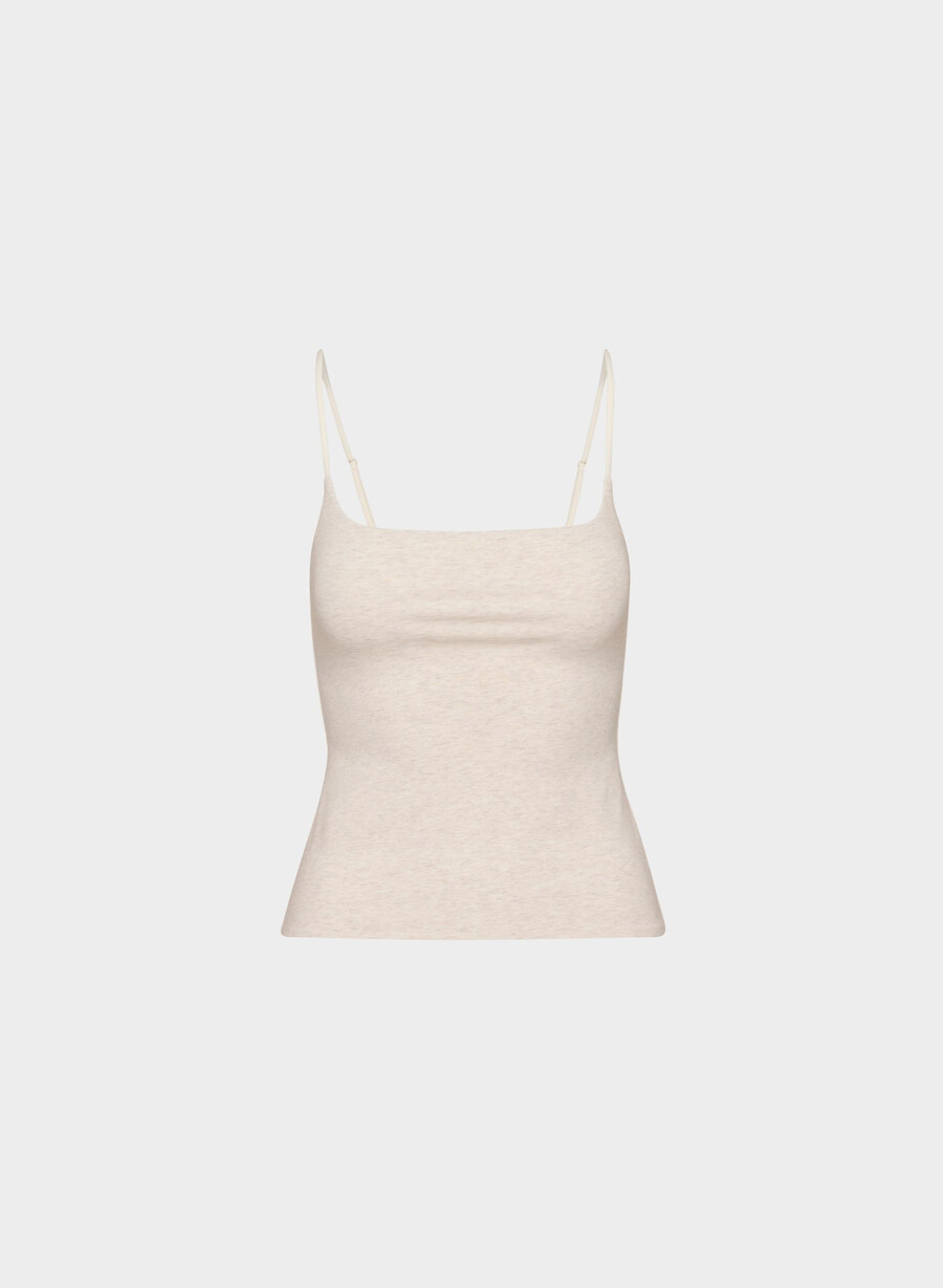 canotta casual contour presence heather light oatmea
