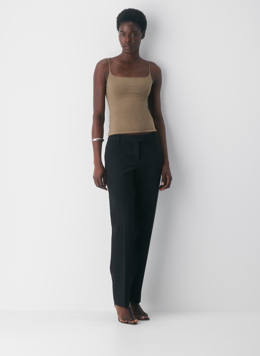canotta casual contour presence cami folio brown
