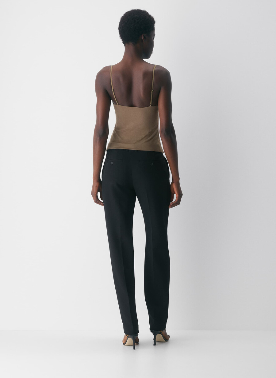 canotta casual contour presence cami folio brown