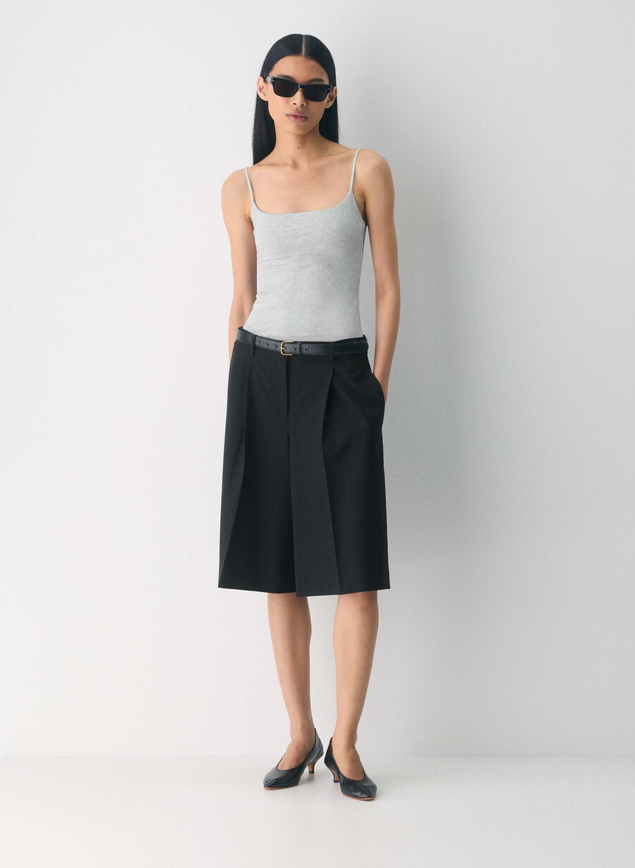 canotta casual contour presence heather chrome
