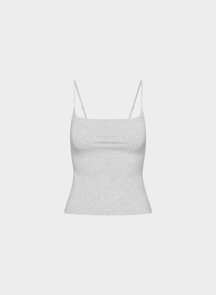 canotta casual contour presence heather chrome