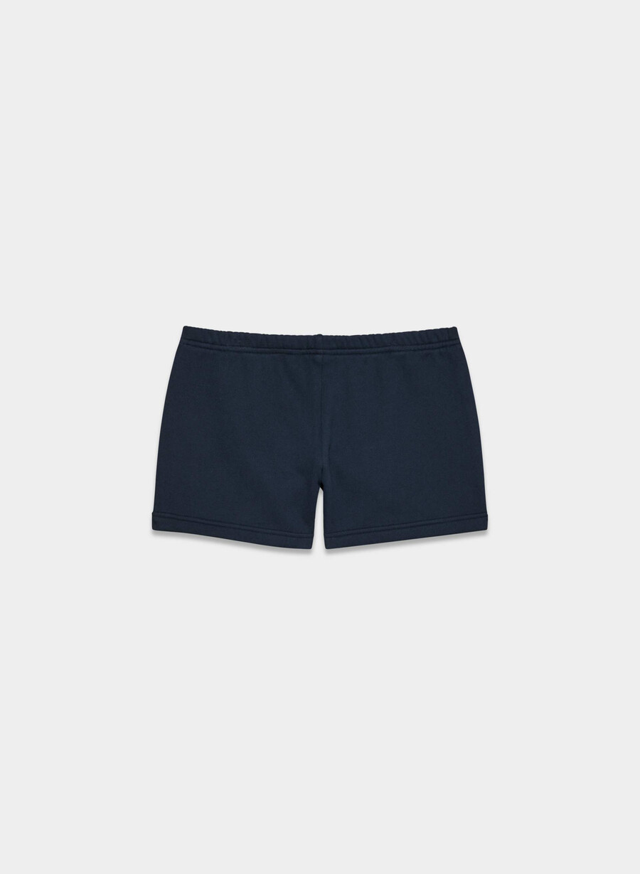 mini shorts boyfriend a vita bassa in felpa comoda admiral