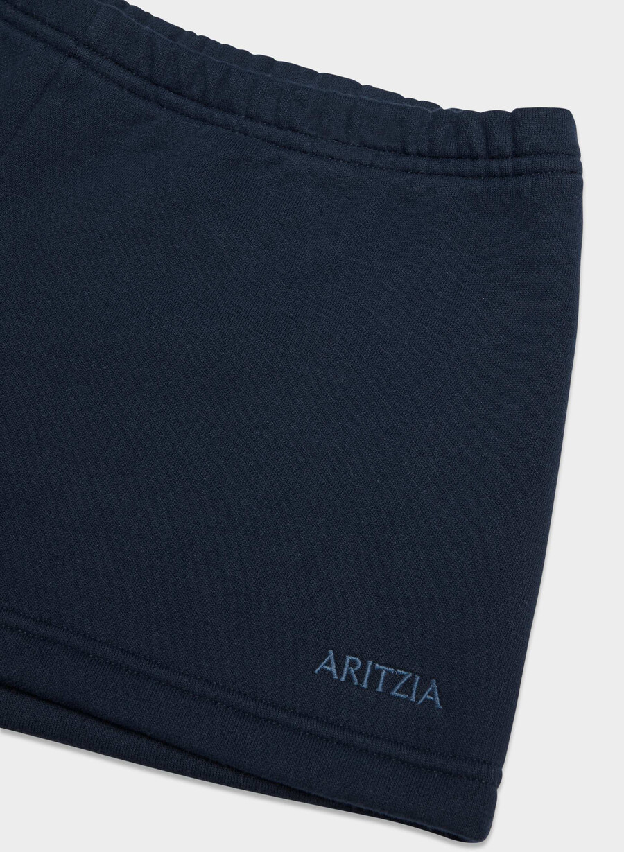 mini shorts boyfriend a vita bassa in felpa comoda admiral