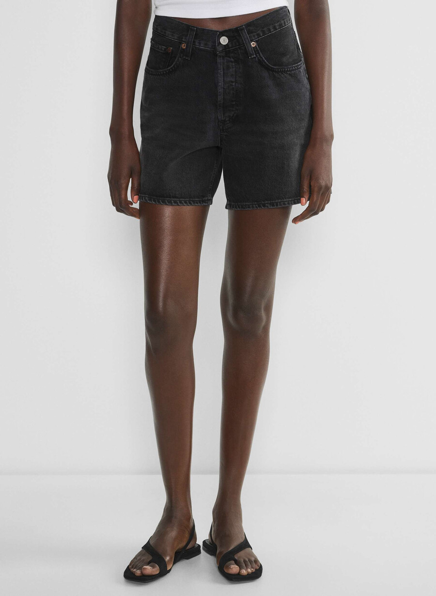 pantaloncini agolde con vita a v bounce