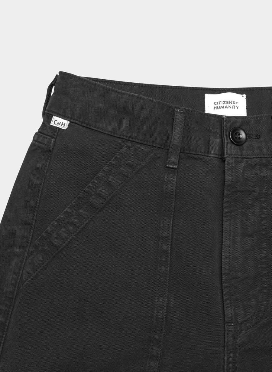 citizens of humanity ayla cargo pant washed black
