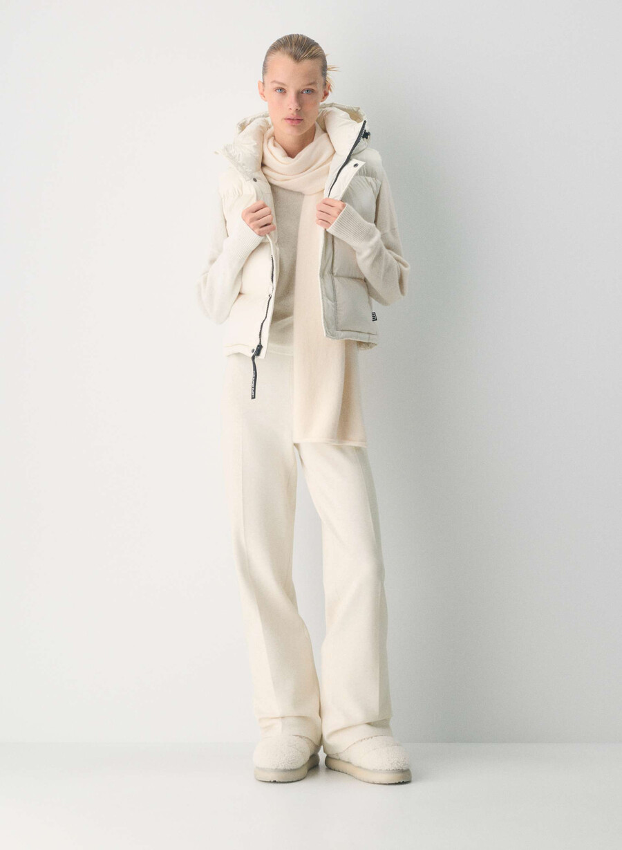 canotta corta the super puff - birch lucido
