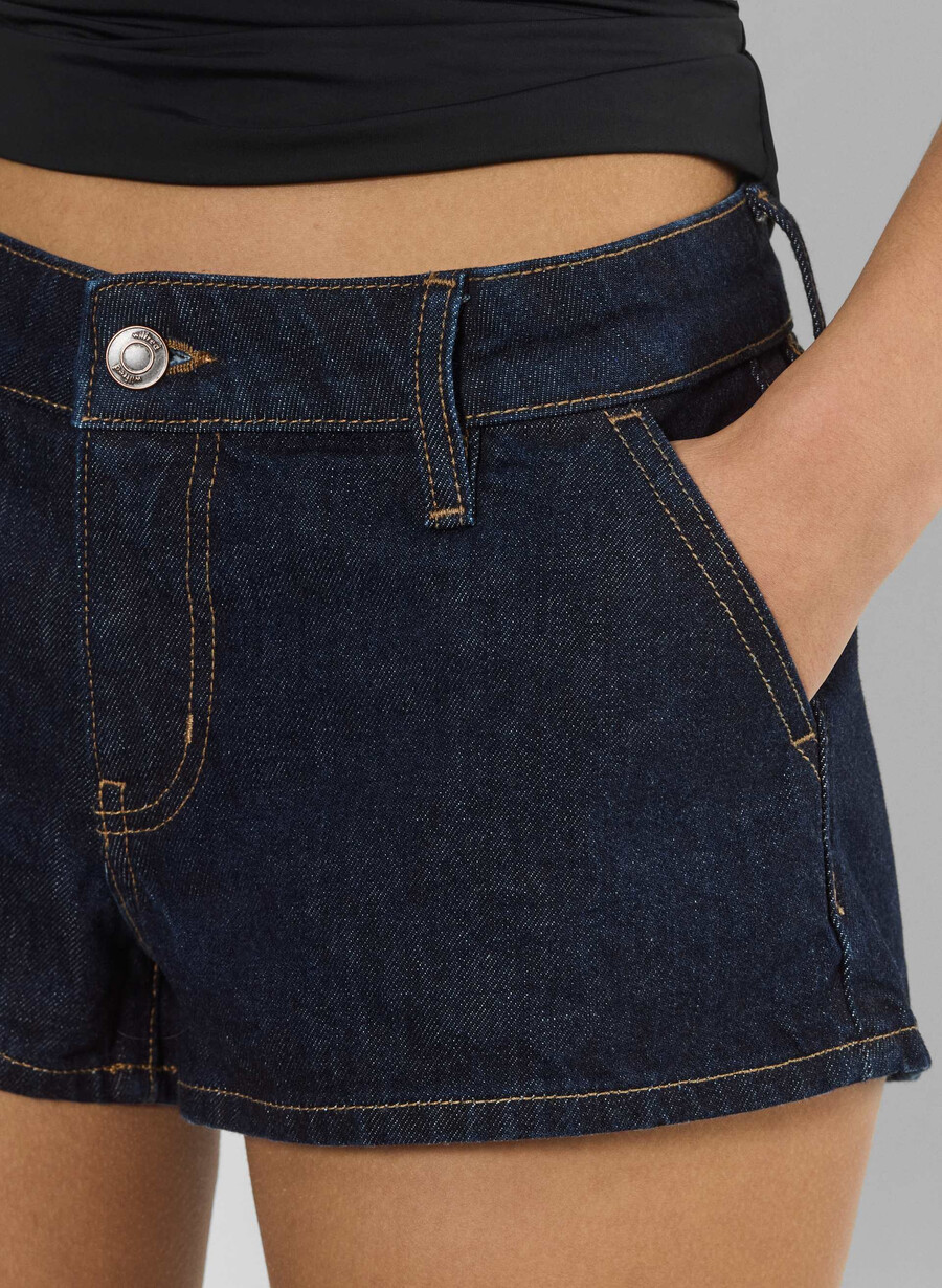 carriage short no-stress blu scuro
