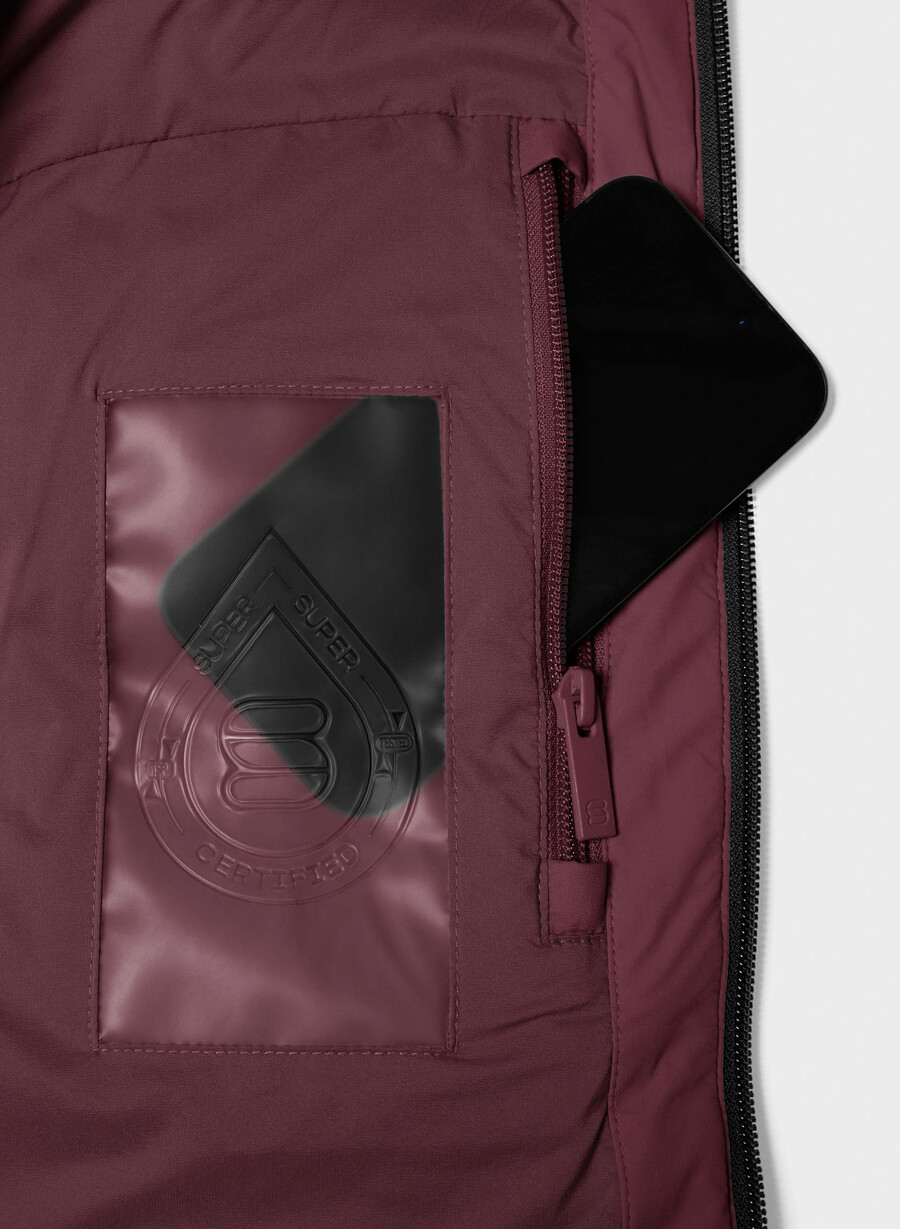 super puff₂o mid - rainstop grigio carbone