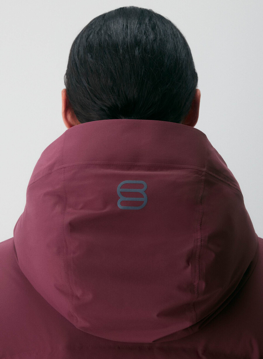 super puff₂o mid - rainstop grigio carbone
