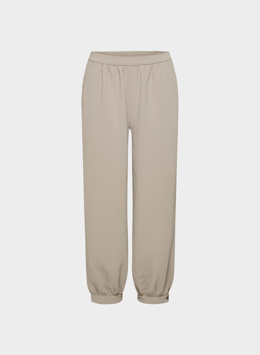 pantaloni zafferano - crepette nomad taupe