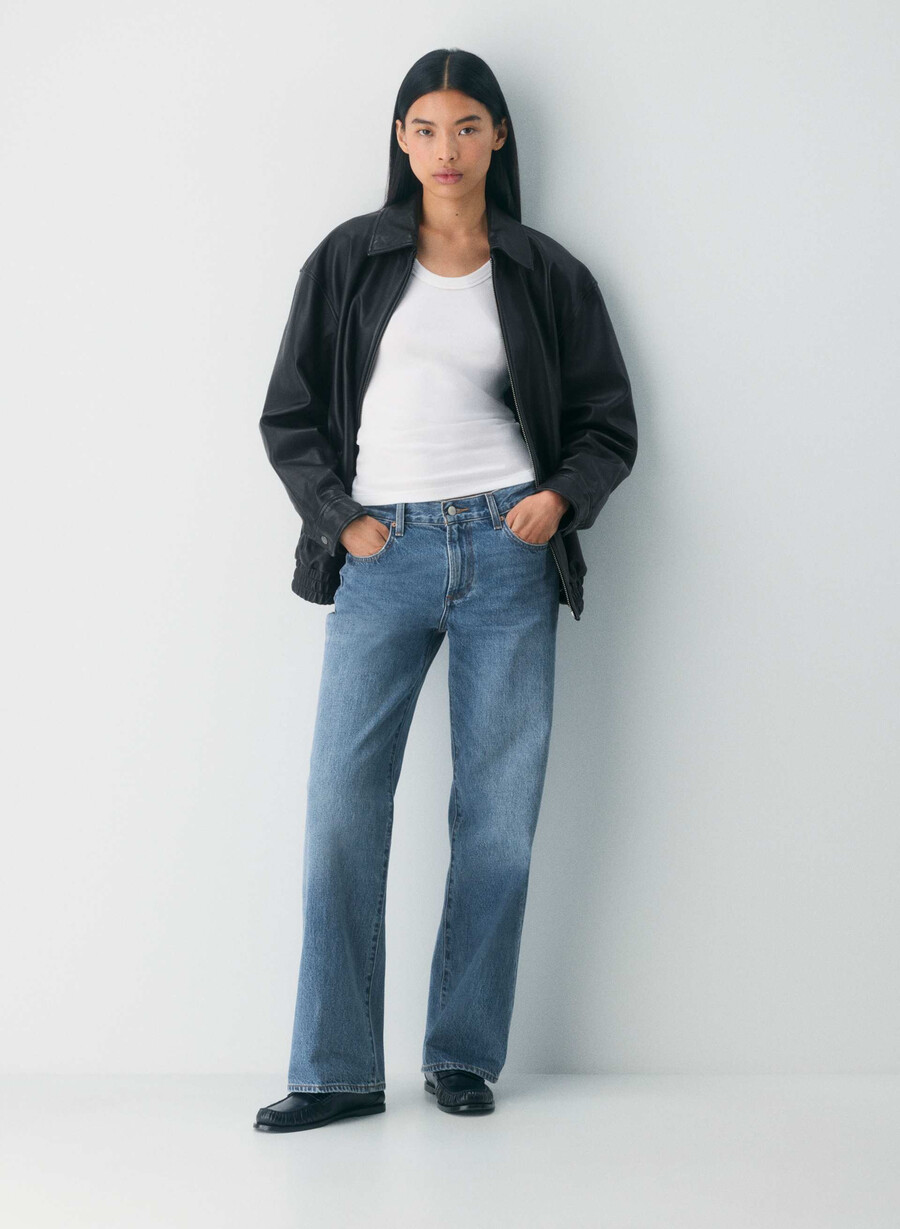 denim forum the farrah lo-rise wide jean 5 yrs kiss n tell bl