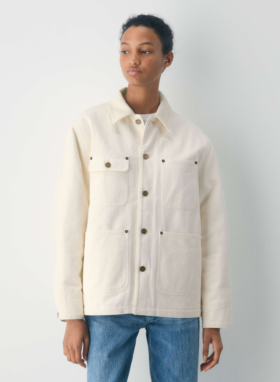 giacca barnett chore vintg light birch
