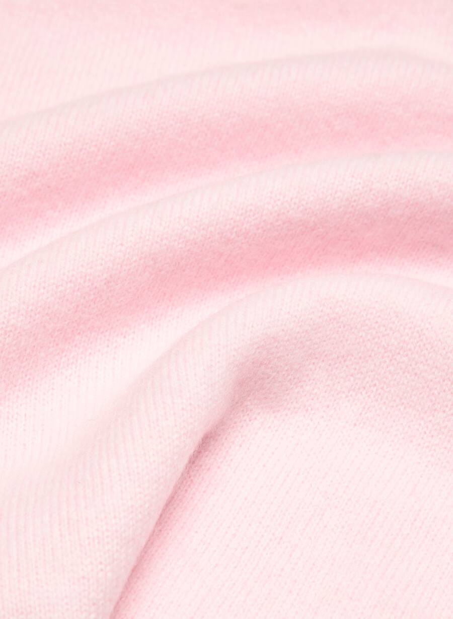polo a maniche lunghe bare cashmere provenance villa pink