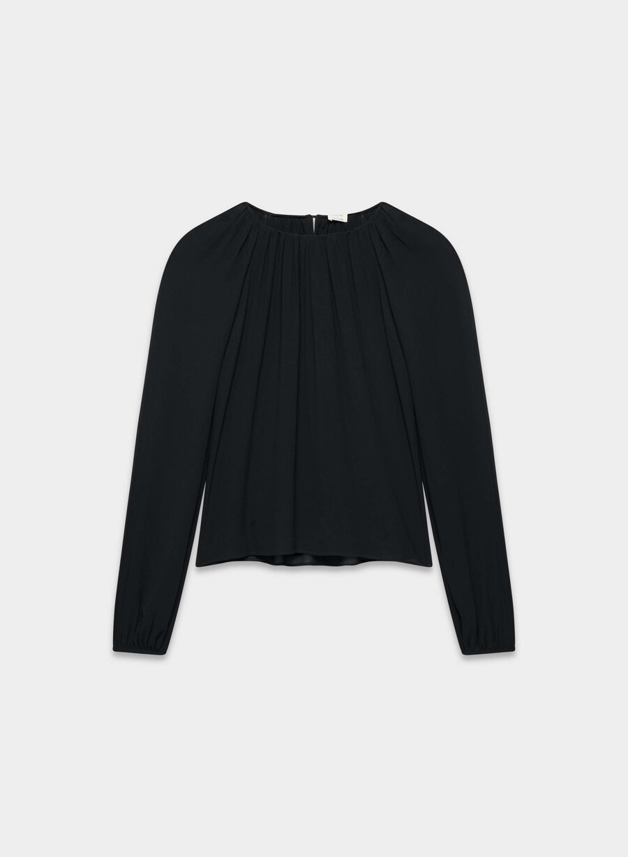 blusa monet nera