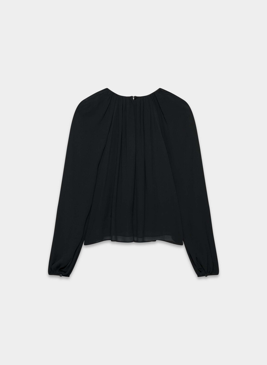 blusa monet nera