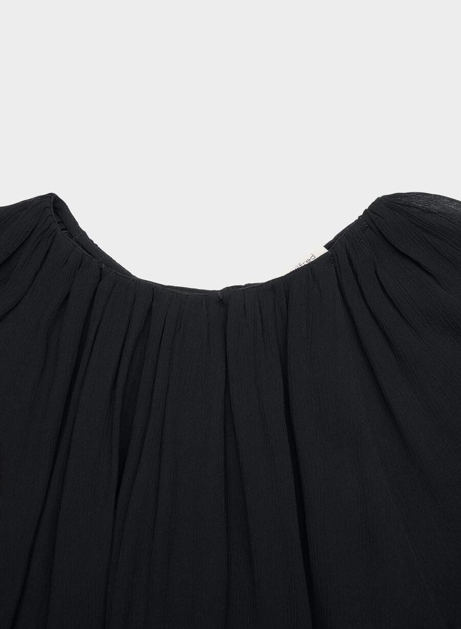 blusa monet nera