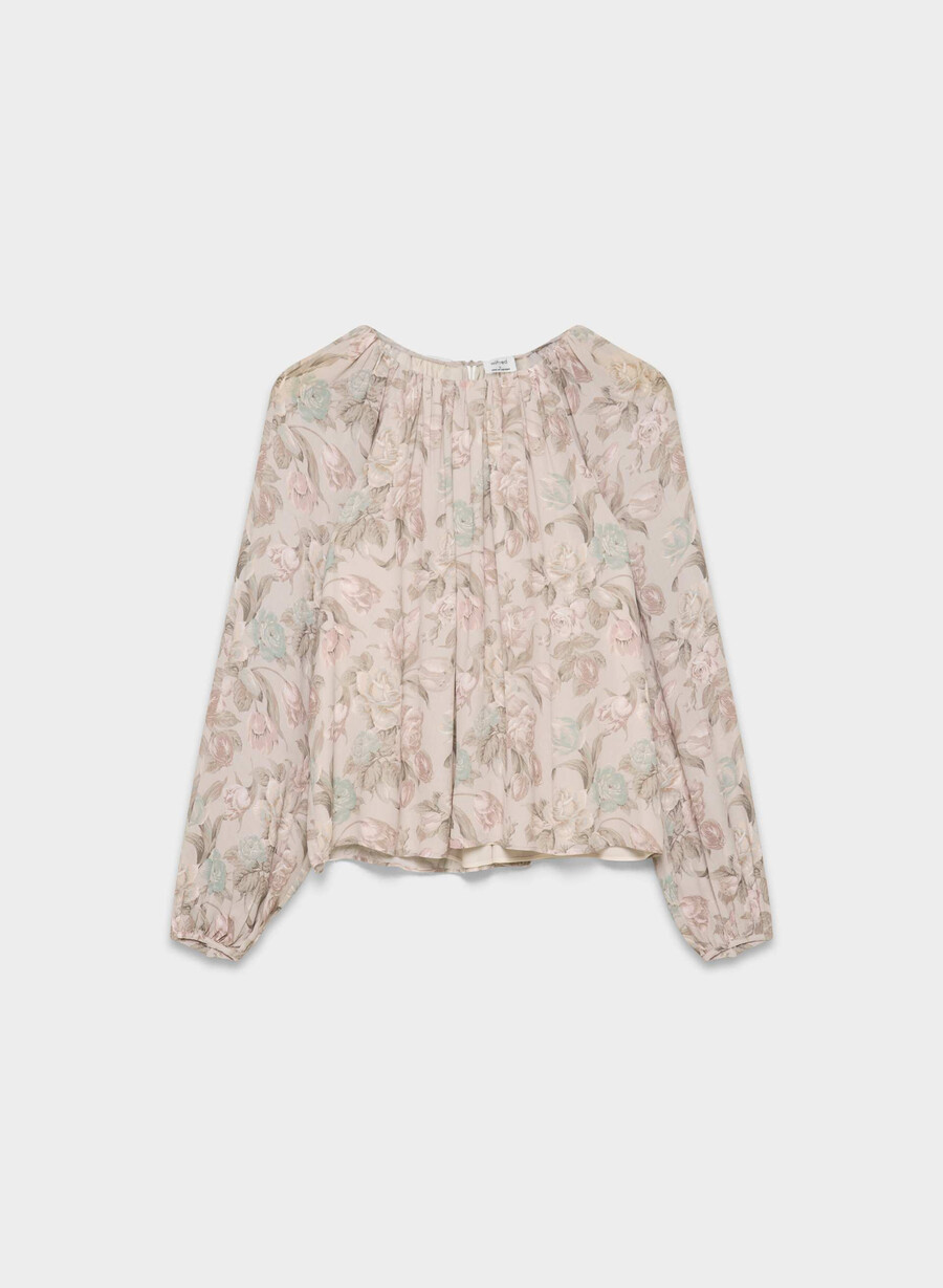 blusa monet rosa cipria multi